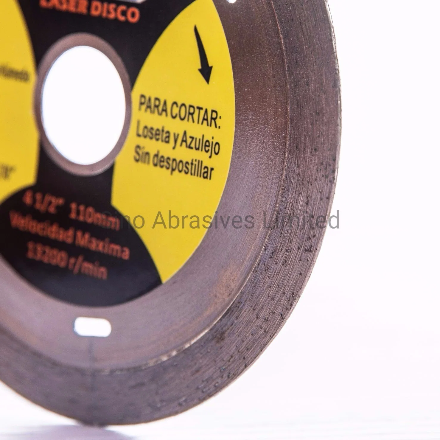 Lazered Turbo Type Dry Diamond Saw Blade for Ceramic Cutting