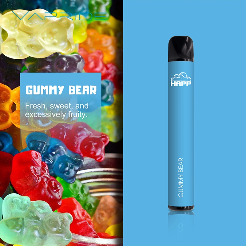 Vente en gros Vape jetable 600 Puffs Bar 2% DPT passé électronique Cigarette