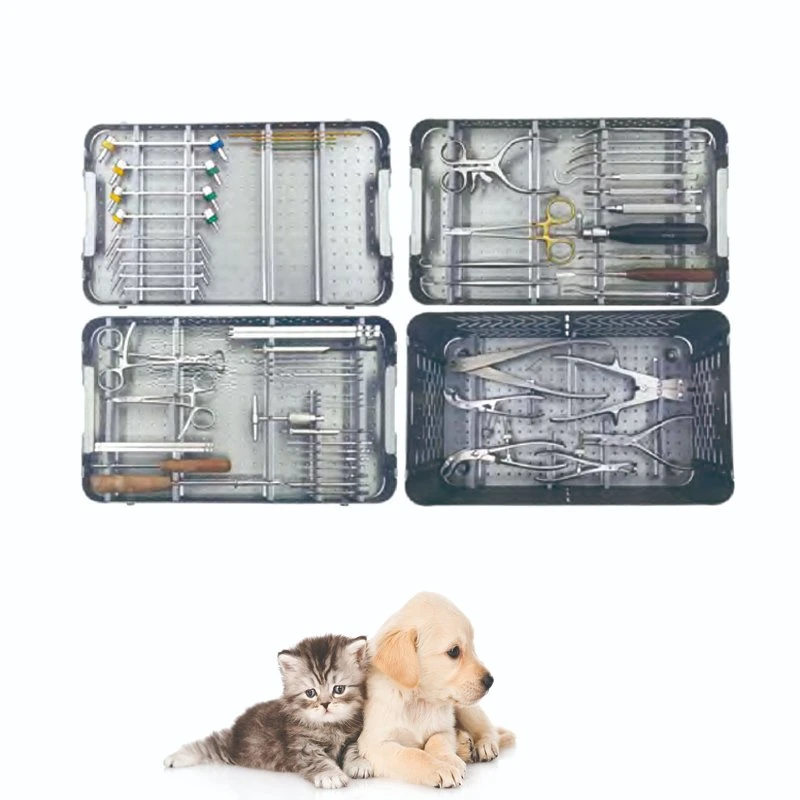 Vet Medical Small Animal Pets Surgical Instruments Set Veterinary Orthopedic Surgical Instruments