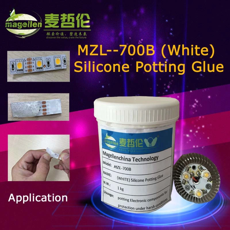 Jxh-700b (WHITE) Silicone Potting Glue