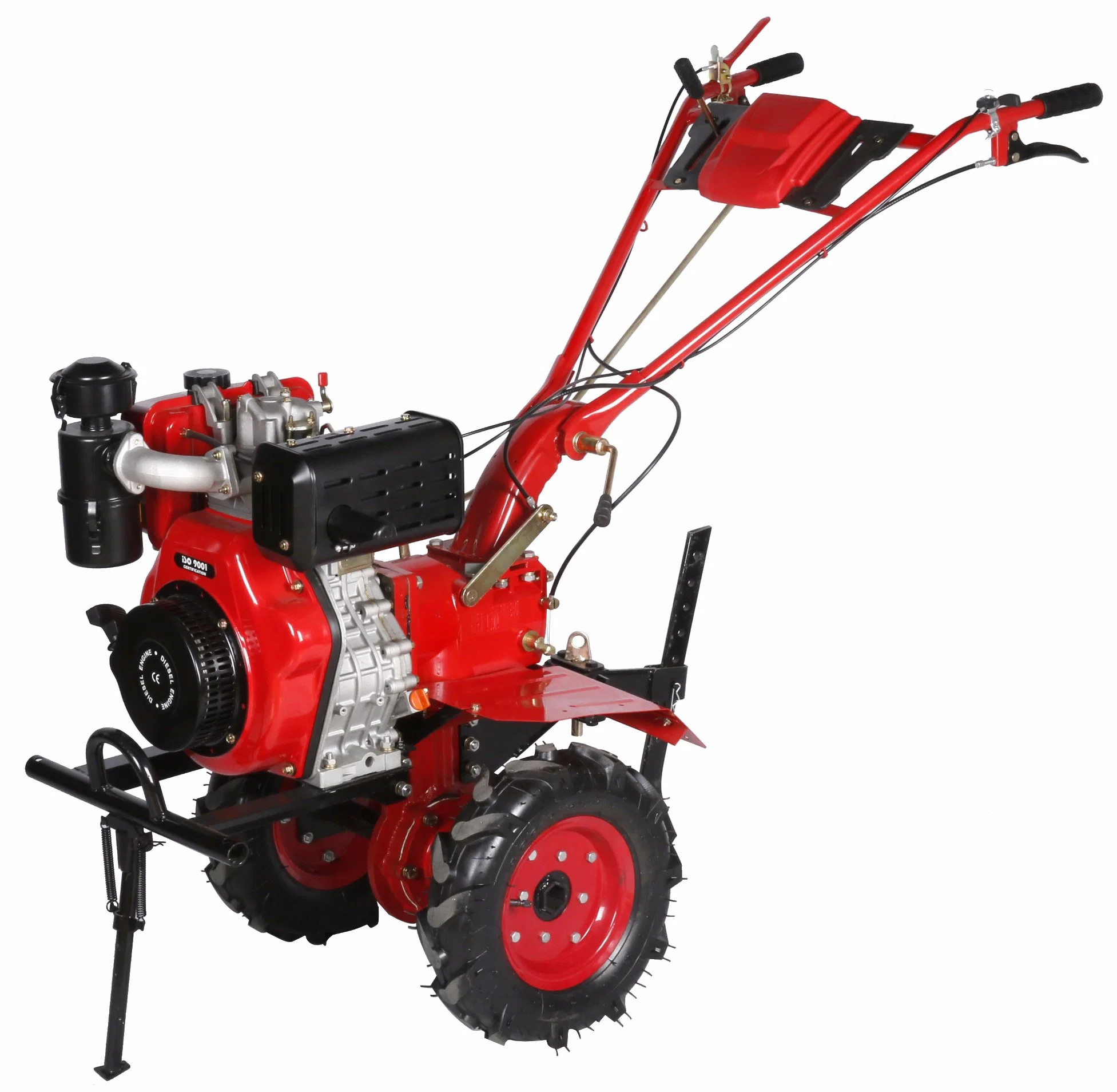 10HP 6.3kw Diesel Rotary Tiller with Good Quality and Cheap Price