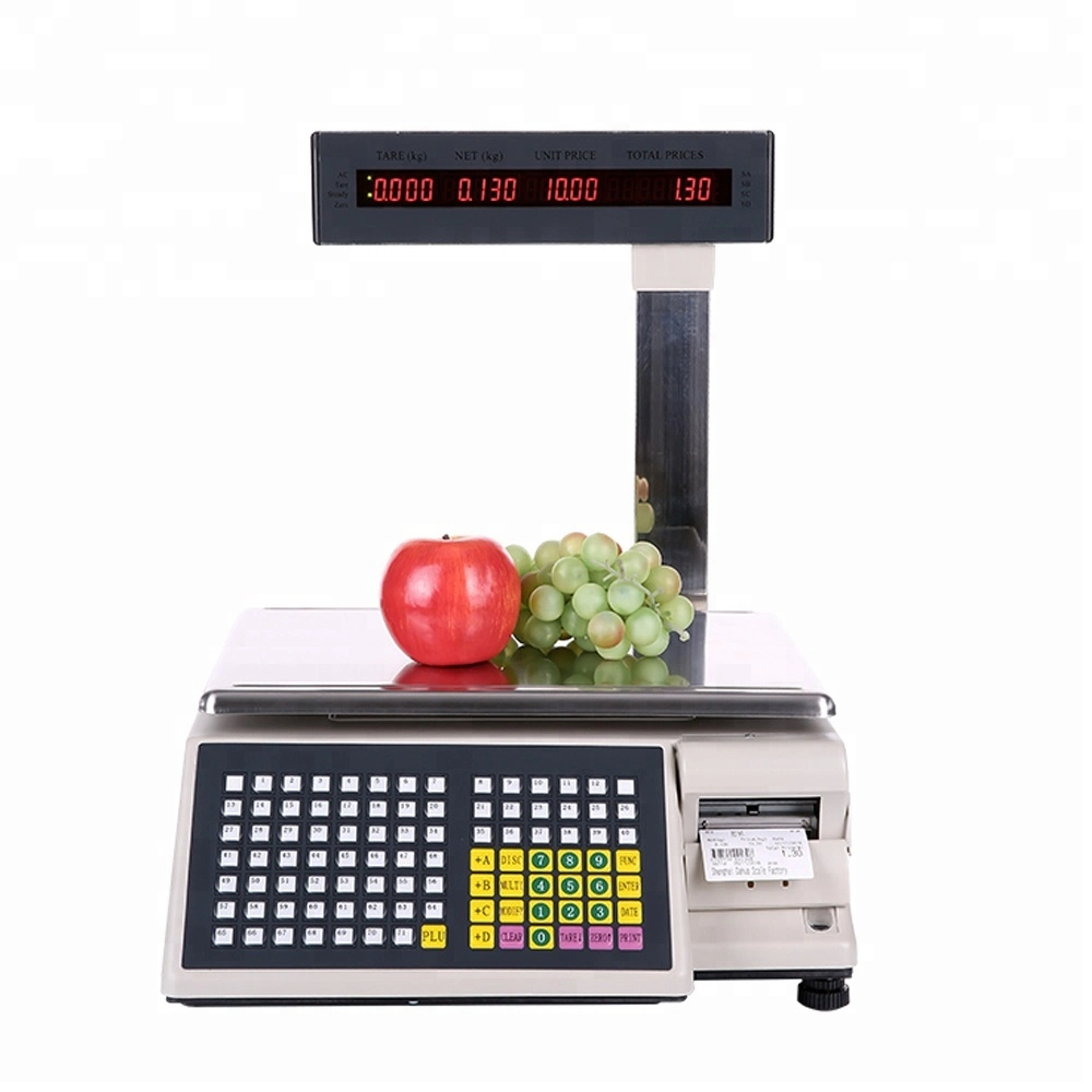 Wholesale/Supplier Price Label Printing Barcode Scale