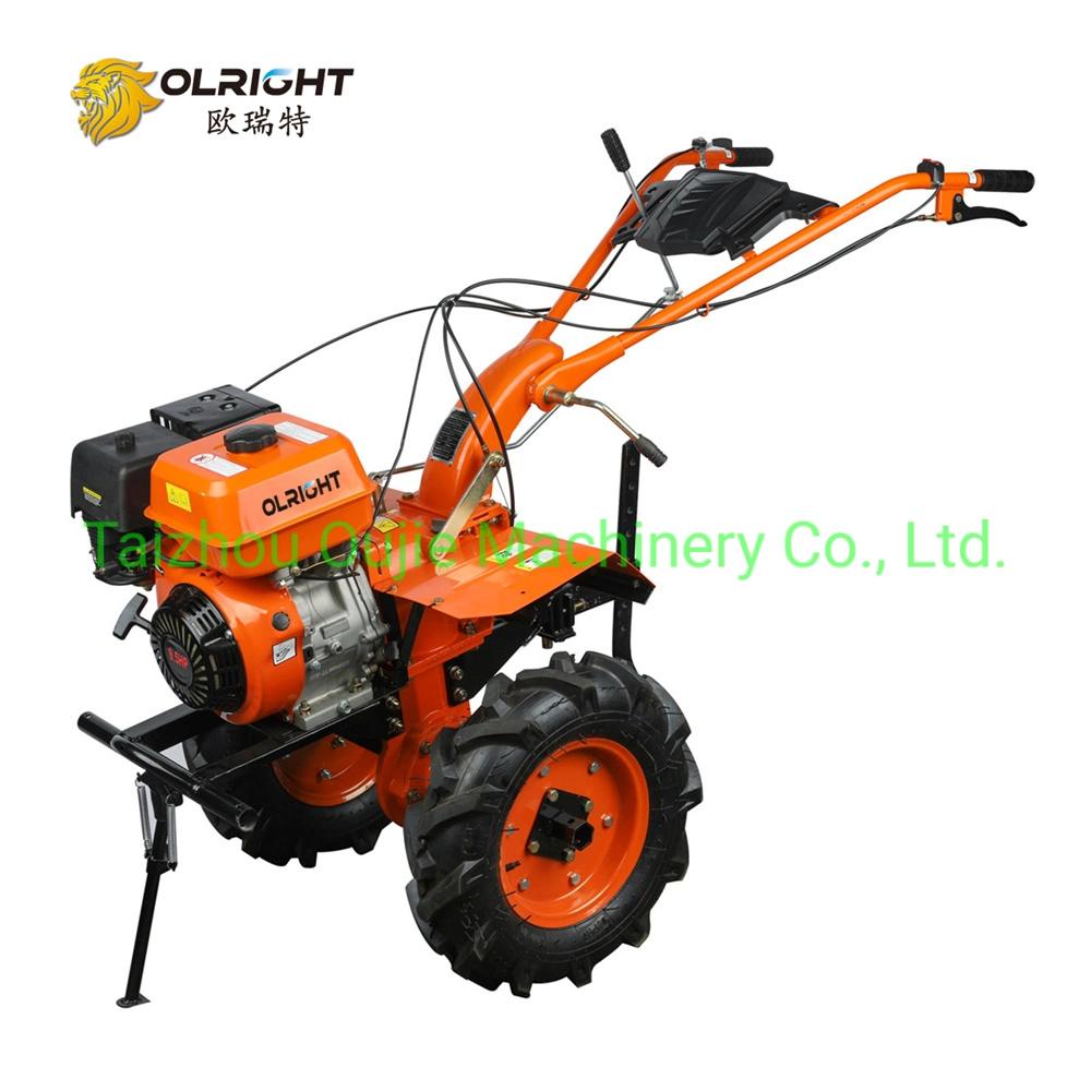 190f 15HP Gasoline Rotary Cultivator Min Multi-Fuction Tiller From Oujie Group