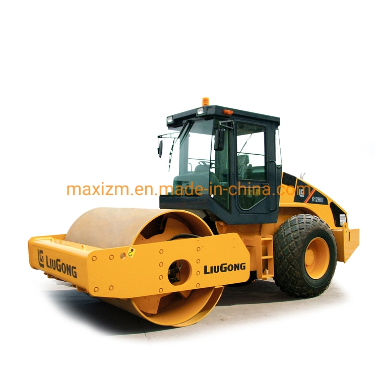Liugong New 14t Vibratory Road Roller with Pad Foot 6614e 6114e