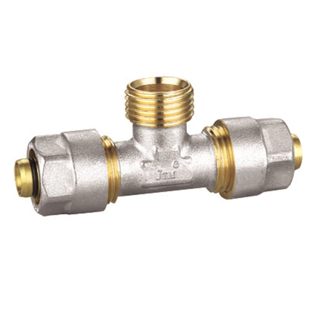 Customized Brass Press Fittings Pipe Connector for Multilayer Pipe Fitting Brass Elbow