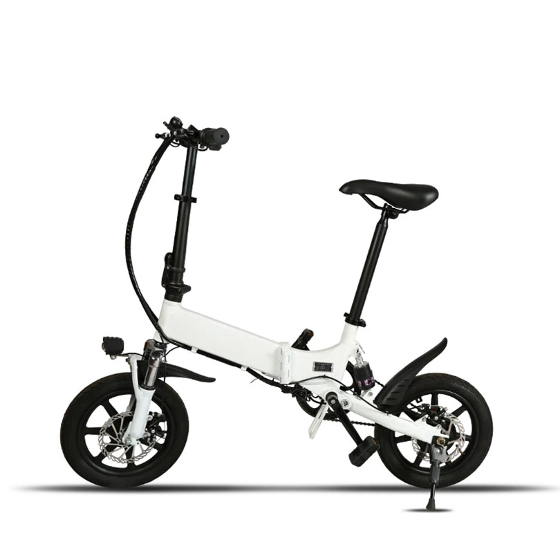 36V 14inch E City Bicycle Cheap Dirt Mini Electric Folding Bike Ebicycle