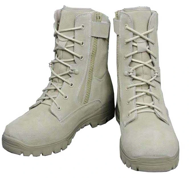 Bon marché de gros de la Chine marron de l'armée de la Police militaire de la formation de chaussures du désert