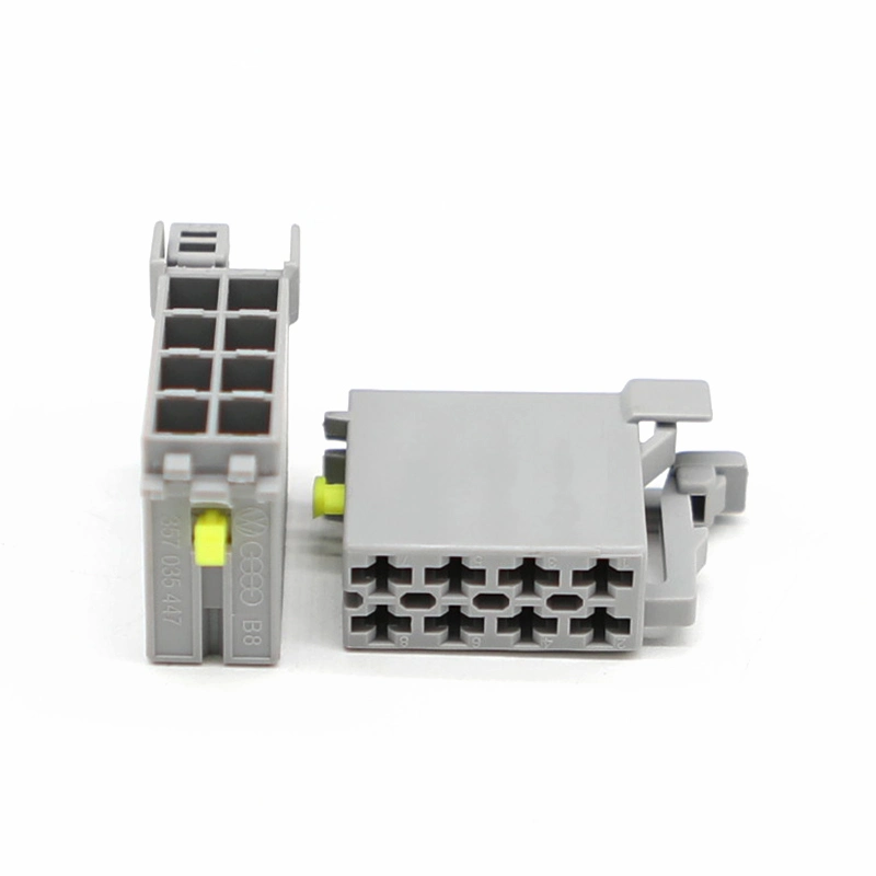 963120-1 8pin Automotive Connectors 2.8mm Wire-to-Board / Wire-to-Device Gray Housing for Female Terminals