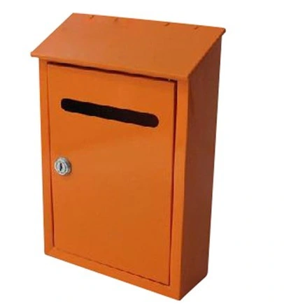 Orange Grey Black High Quality Metal Letter Mail Post Box