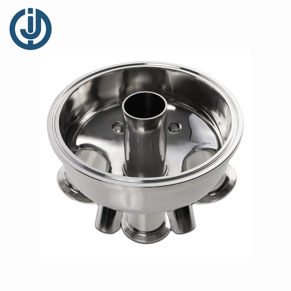 SS316L Sanitary High-Pressure Non Standard Clamp Domed Tank Lid