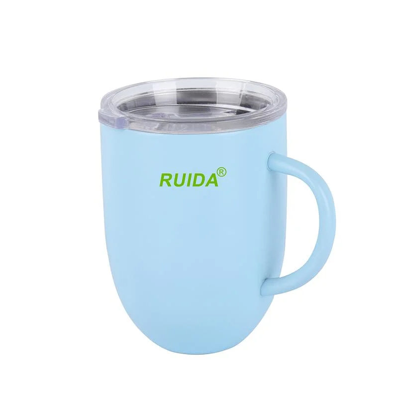 Egg-Shaped Cup Heat Preservation Mug Water Bottles with Handle