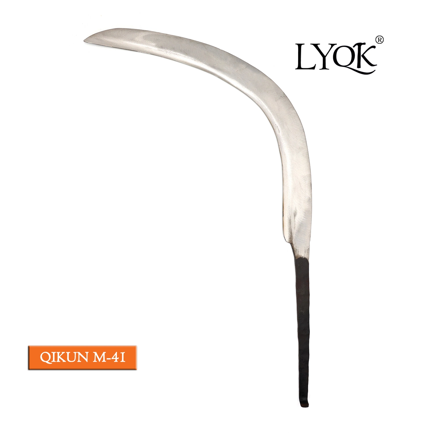 M-41 Manual Drop Forged Steel Sugarcane Knife Rubber Tree Knife