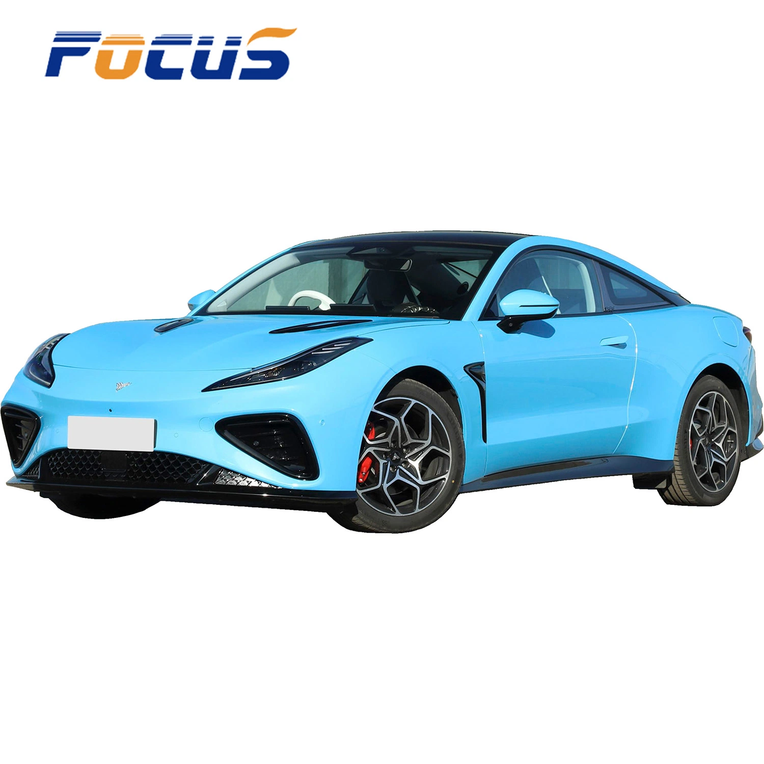 Dual Motor Four-Wheel Drive Neta Gt 2 Door 4 Seat Electric Sports Car Luxury Large Capacity with 360 Panoramic Image