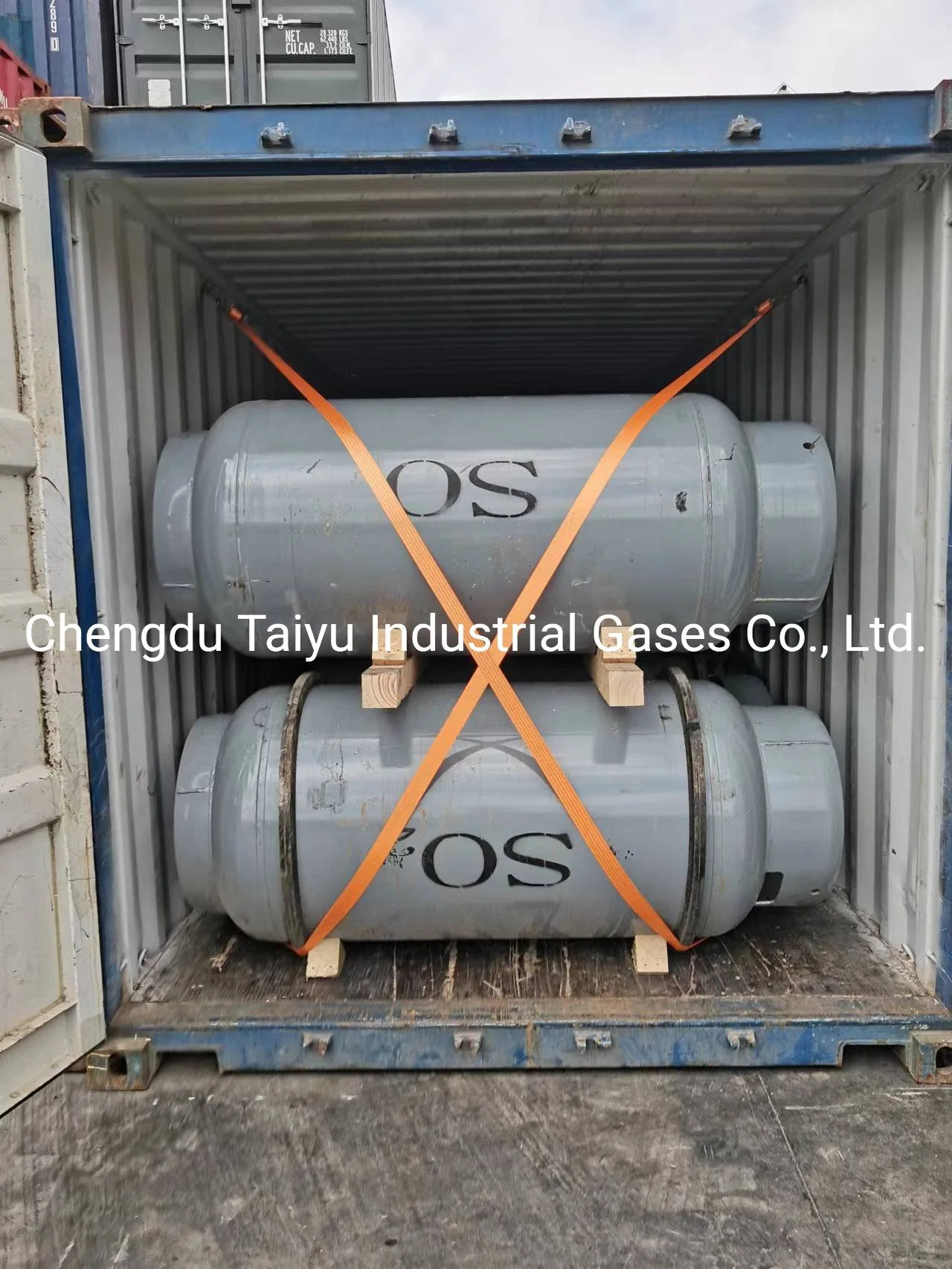 Hot-Sale 800L Cylinder Industrial Grade 99.9% Sulfur Dioxide So2 Gas for Glass Production Use