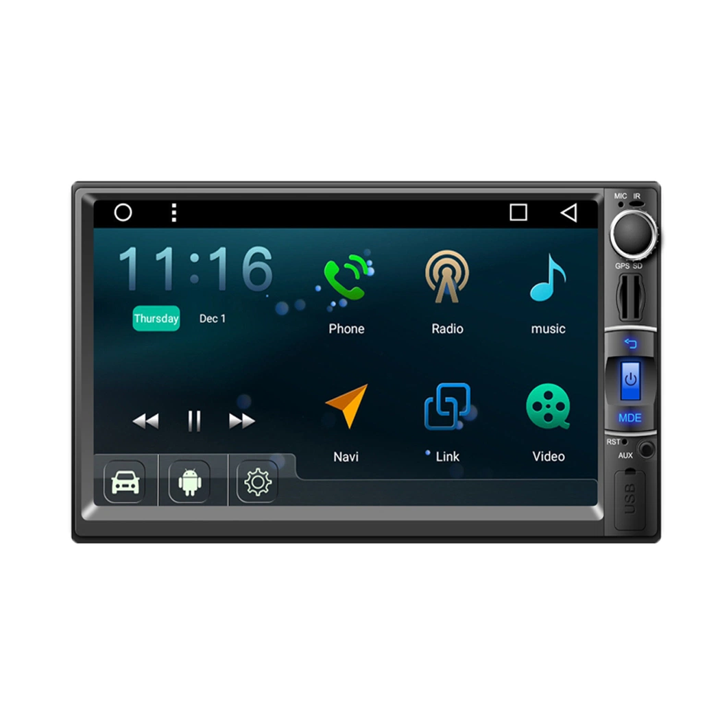 2DIN Car Stereo MP5 Player 7inch Touch Screen with GPS Car Radio