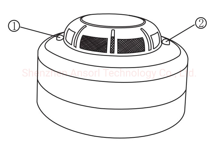 Wholesale/Suppliers 4 Cable Detector de Humo con salida de relé