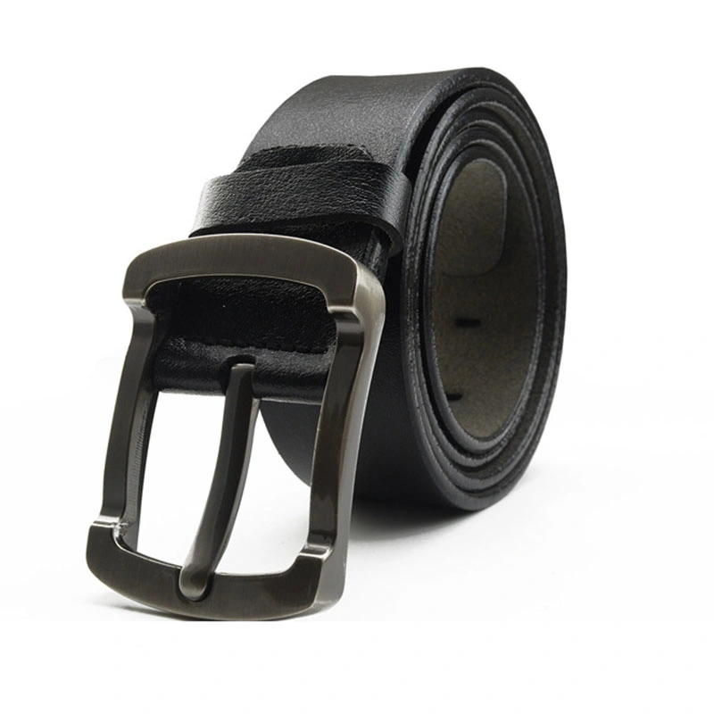 Custom Men Classic Vintage Pin Buckle Luxury Strap Genuine PU Leather Belt for Man