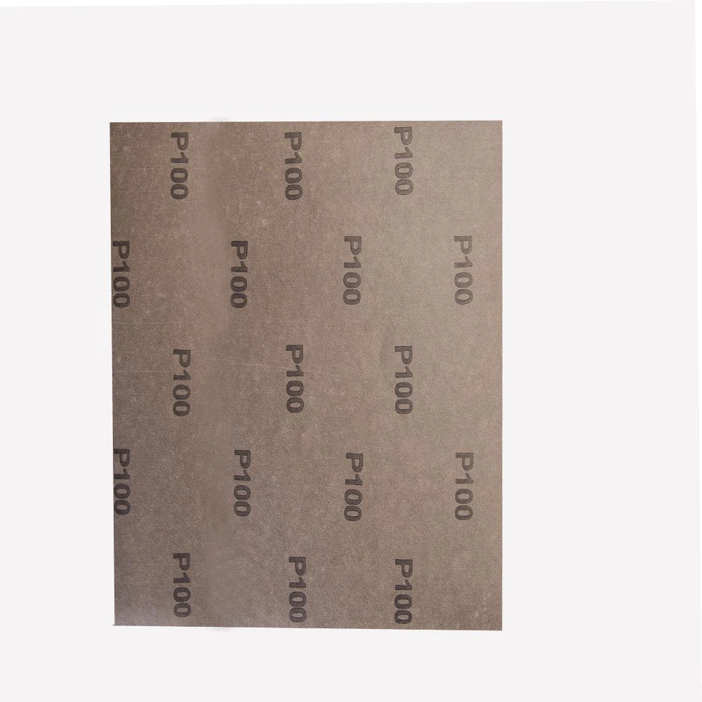 Hochwertiges 9X11" Siliziumkarbid Wasserdichtes Sandpapier Nass &amp; Trocken Sandpapier Blatt 230*280mm Schleifpapier für Oberflächenbearbeitung