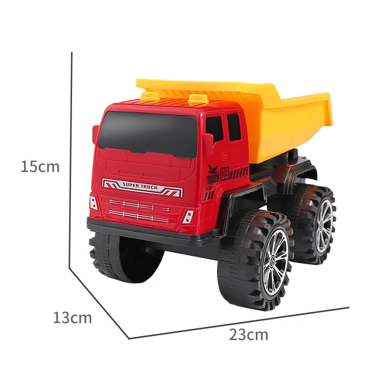 Simulação de venda a quente transfronteiras veículo de engenharia e escavação Crianças interessantes Brinquedos de plástico