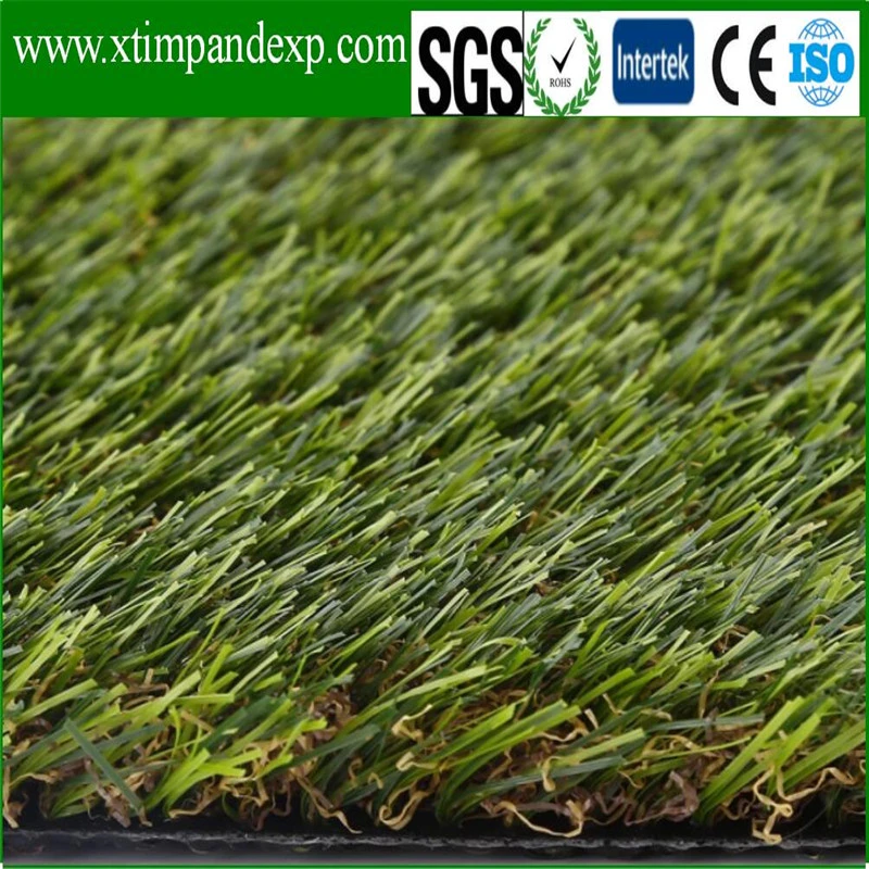 8800 Dtex Soft Touching Olive Green Landscaping Synthetic Lawn