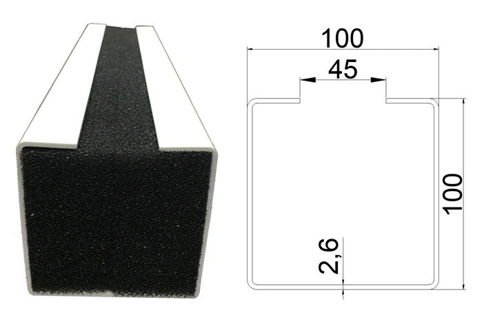 New Designed Hydroponic Trough Plastic Nft Trays Growing System