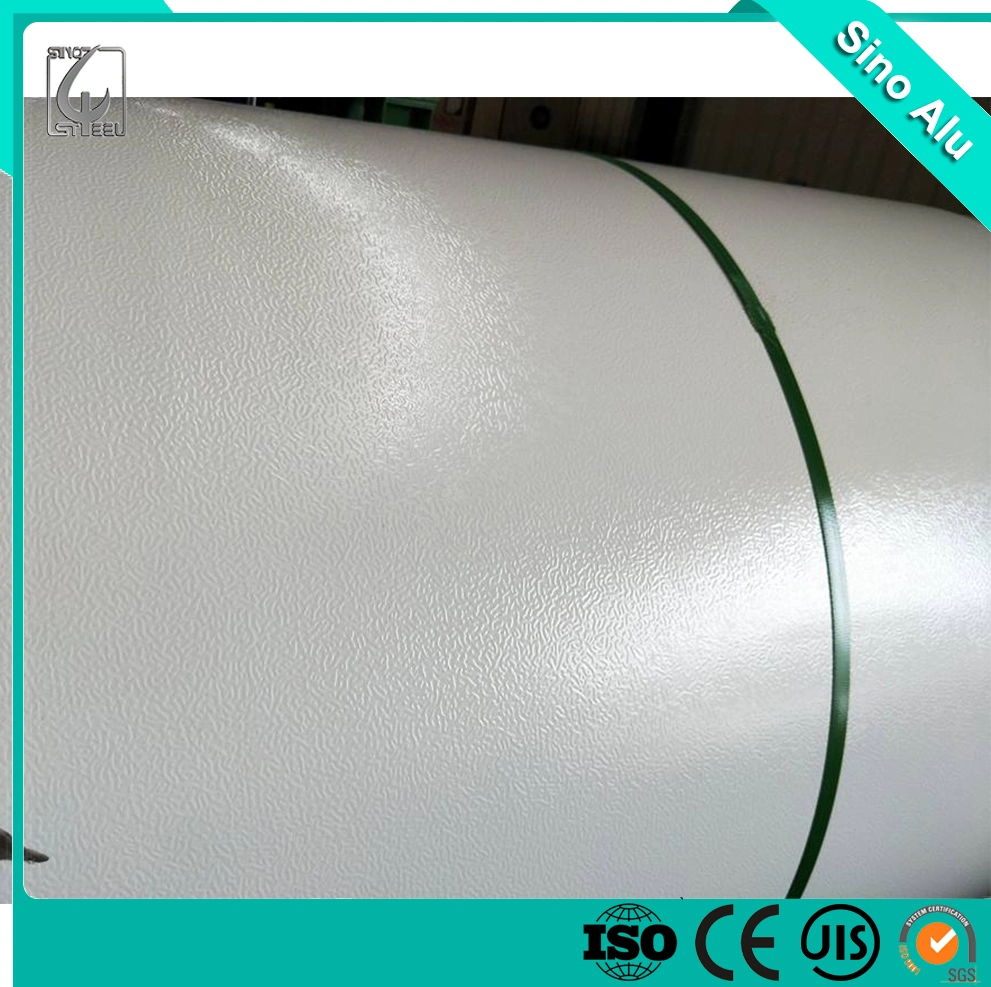 ASTM 1000 3000 5000 Cor Ral Prepainted Rolo de alumínio para construção