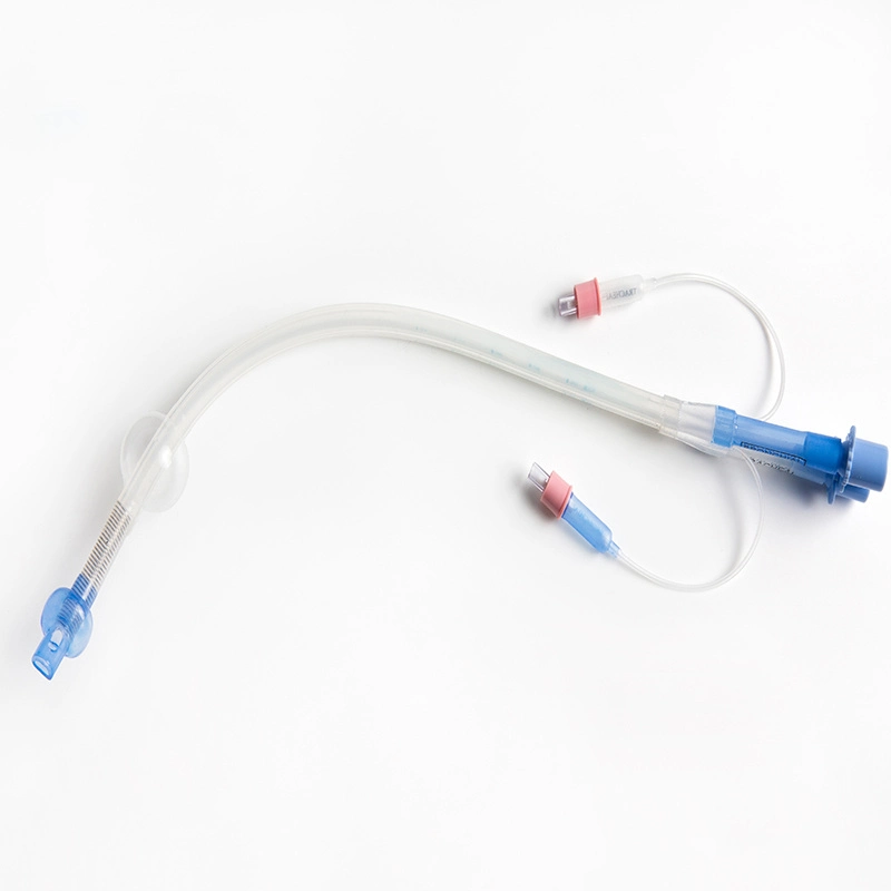 Medical Supplies Disposable PVC Double Lumen Endobronchial Tube with ISO 13485