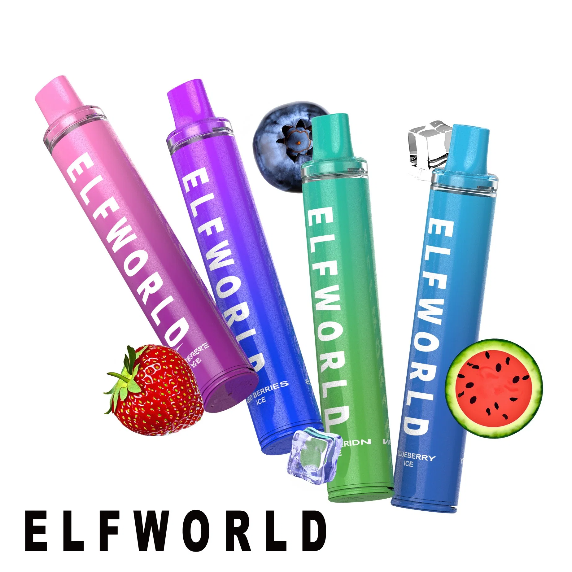 Elfworld Mg2500 Puffs Disposable/Chargeable Vape Pen Mg2500 Crystal Various Flavors Starter Kit Device EU 2500 Puffs Lost Elf Marry Italy Spanish Puff Bar