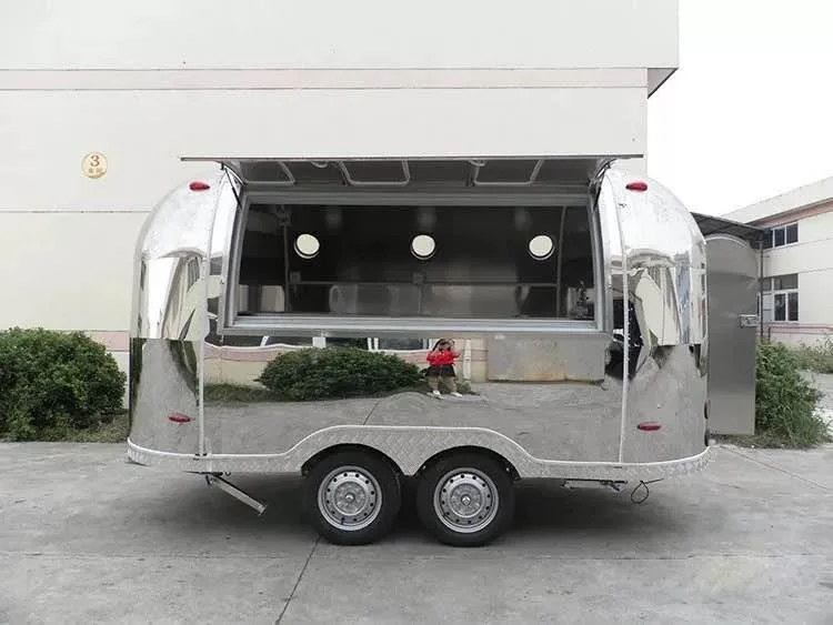 Custom Mini Ice Cream Food Trucks China Mobile Food Trailers