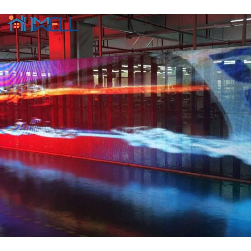 Transparent LED Glass 2022 HD High Brightness Video Advertising Window Glass Screen Display