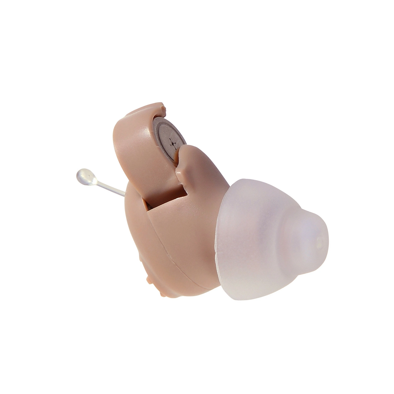 Wholesale Mini In Ear Analog Hearing Aid Pocket Digital Sound Amplificateur de voix système de surveillance assistance auditive ITC CIC OTC Hearing AIDS zinc Air Battery Products