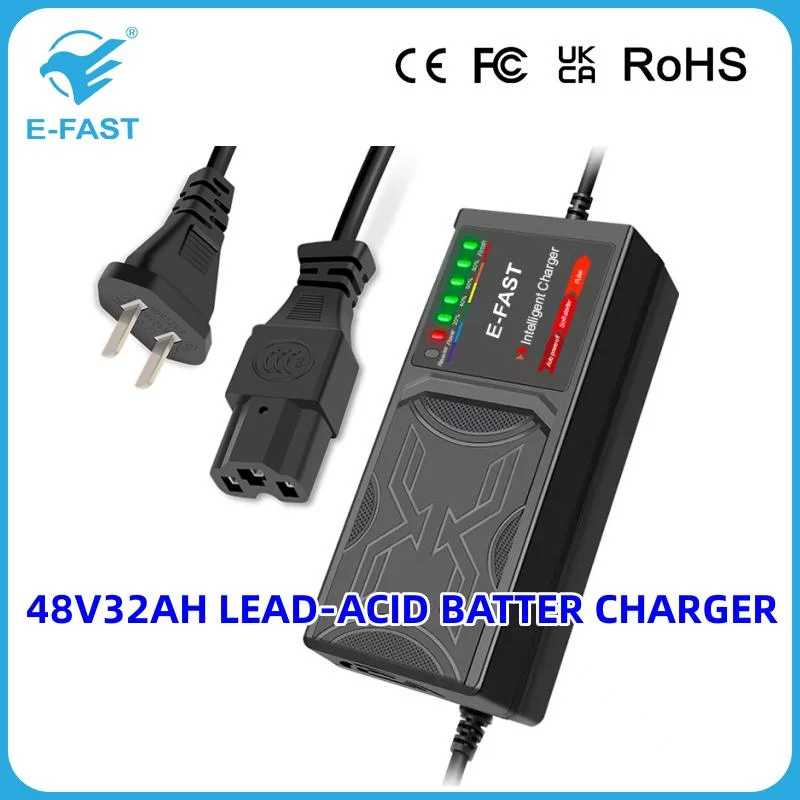 Wholesale Price 48V 32ah Electric Scooter Tricycle Lead Battery Charger