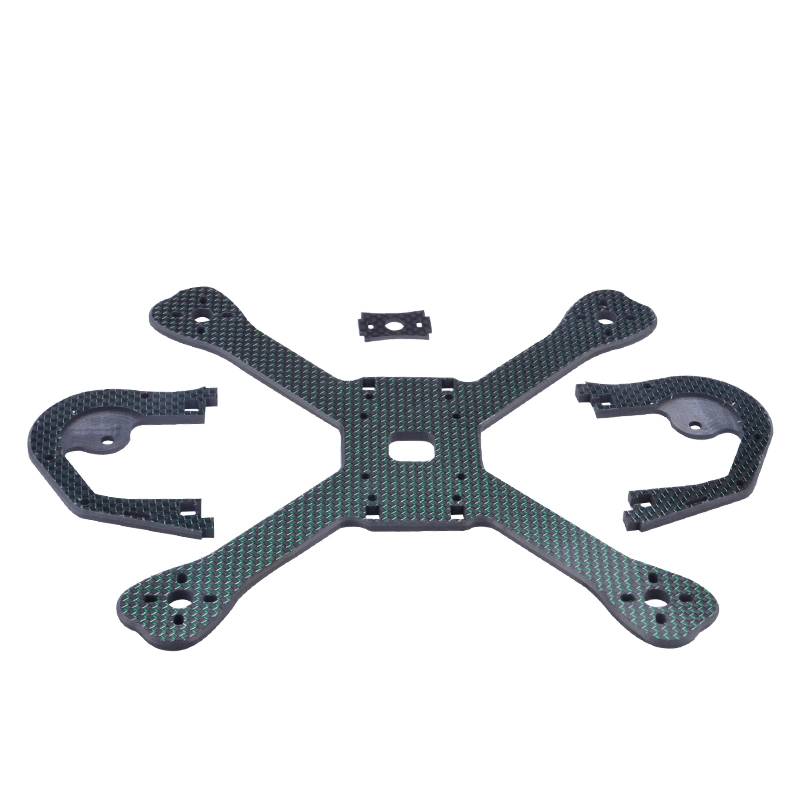 CNC Custom Machining 3K Carbon Fiber Sheet for Fpv Drone Uav Frame