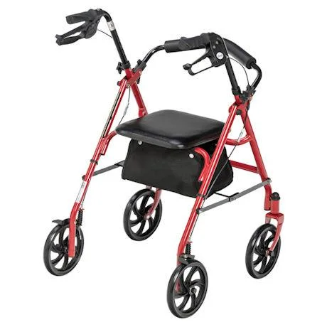 Aluminum Folding High quality/High cost performance  Walker with Wheels Walker Rollator