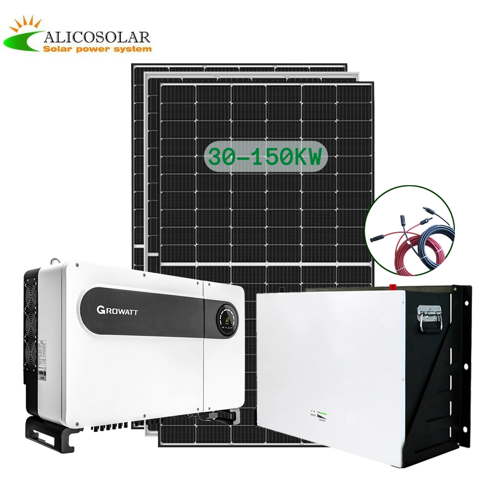 Alicosolar Photovoltaik System 3kw 5kw 10kw Free Energy Generator Monocrystalline Solar Panel for Industrial Use