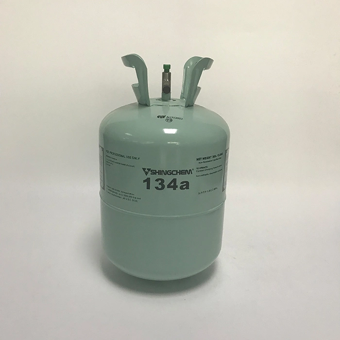 Shingchem 99.9% Pure Gas 12L EU Certify Air Conditioner Gas Refrigerant R134A Gas for Europe Market