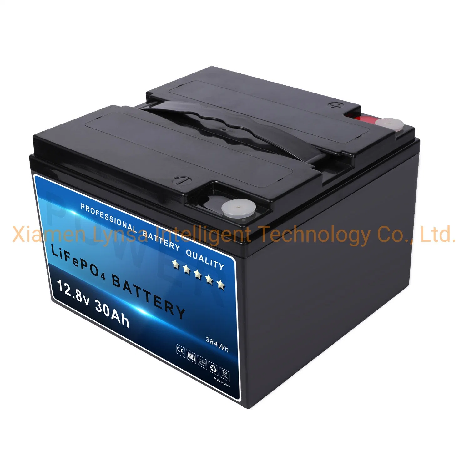 12V 30ah 12.8V Plomb à Batterie Lithium Meilleure Vente pour Caméra CCTV