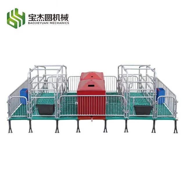 Animal Birth Bed Farm Ring Equipamento Cast Iron Pig Pen Farrodo SOW