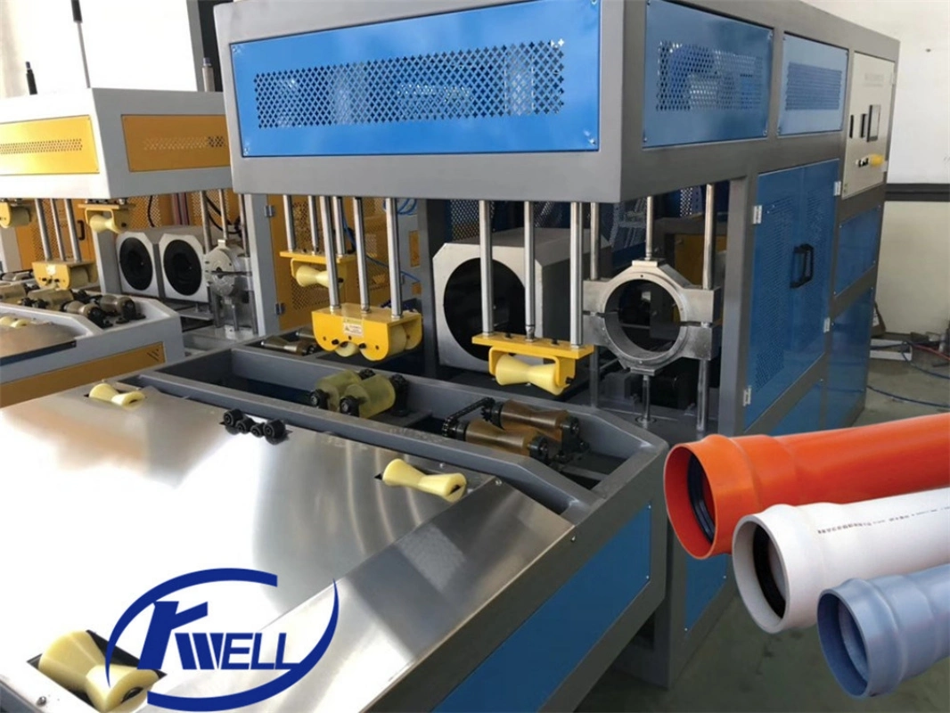 Kwell China 16-630mm PVC UPVC Plastic Pipe Tube End Forming Belling Socketing Machine