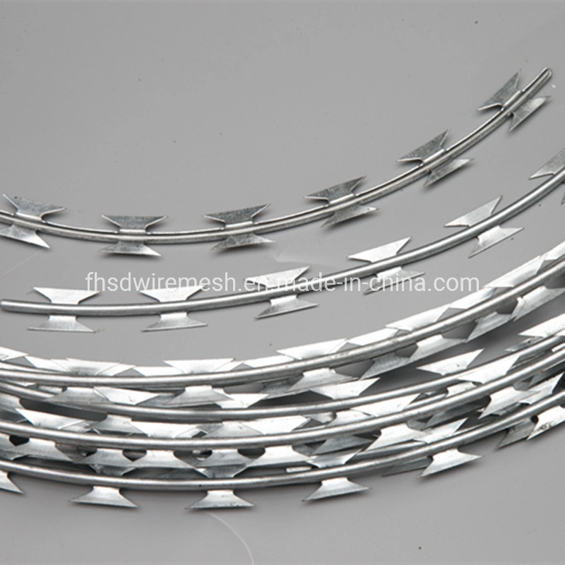 Stainless Steel Spiral Concertina Razor Barbed Tape Wire