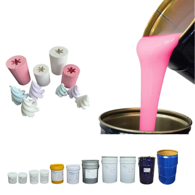 Silicone Mould Material Manufacturer RTV 2 Tin/Platinum Cure Liquid Silicone Rubber for Craft