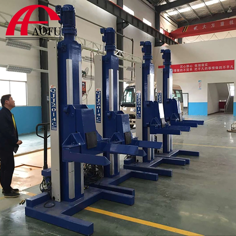 Heavy Duty Vehicle Lift 4 Column Car Elevator Bus Truck Lift Auto Lift Bus Hoist Vehicle Parking System