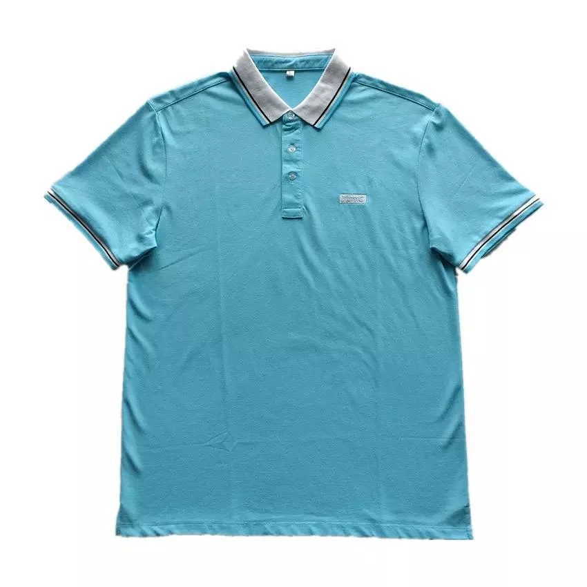Custom Men's Polo Shirts Colorful Men's Pique Cotton Polo Shirt Short Sleeve Workwear for Men