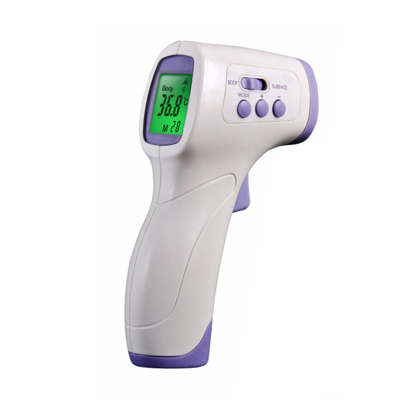 Body Temperature Digital Infrared Thermometer Gun Fever Measure Adult Kids Forehead Non Contact LCD IR Thermometer