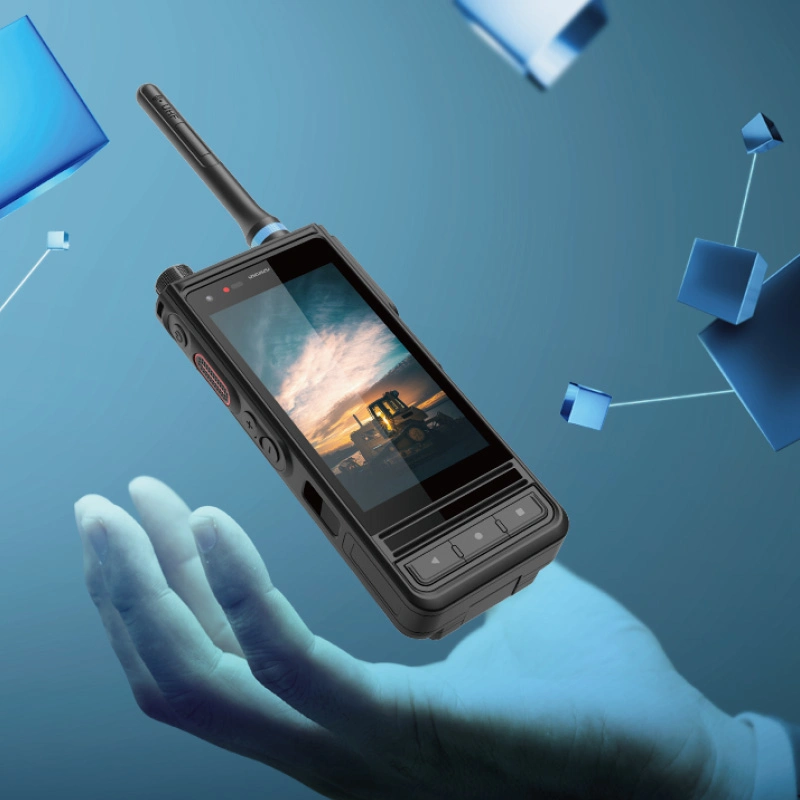 Mil-G Estándar profesional inteligente NFC Walkie Talkie de IP68 2 vías Radio