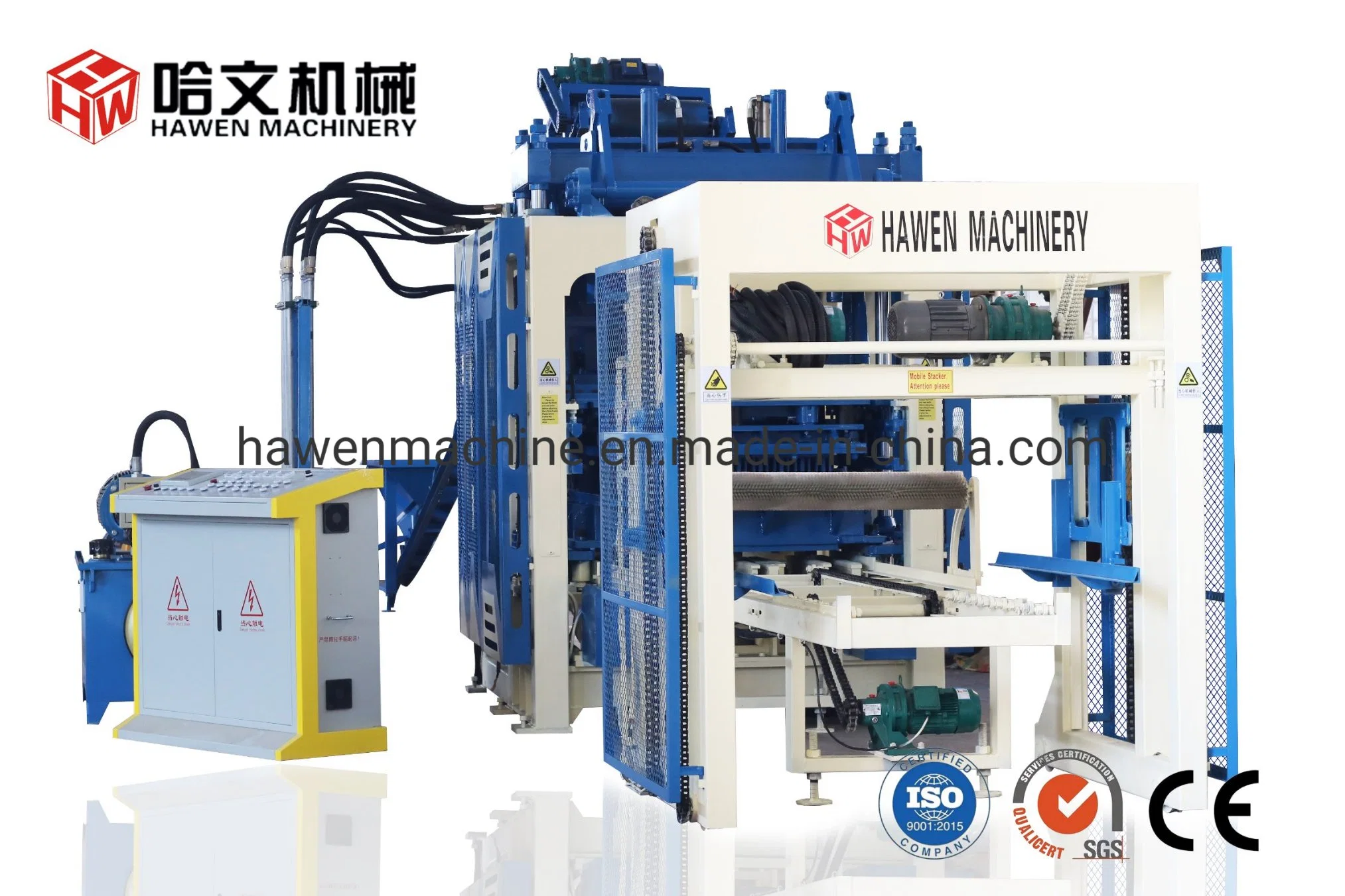 German Technology Automatic Block Machine/Brick Making Machine/Paving Stone Making Machine /Curb Stone Making Machine Hot Sales Construction Equipment