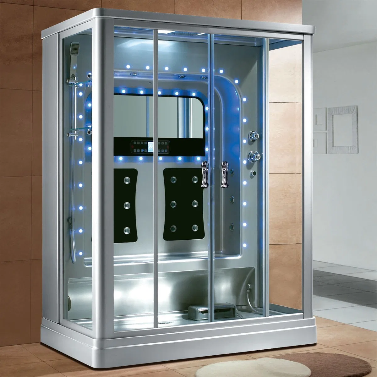 Woma usine complète de luxe intérieure salle de douche à vapeur de la cabine (Y847)
