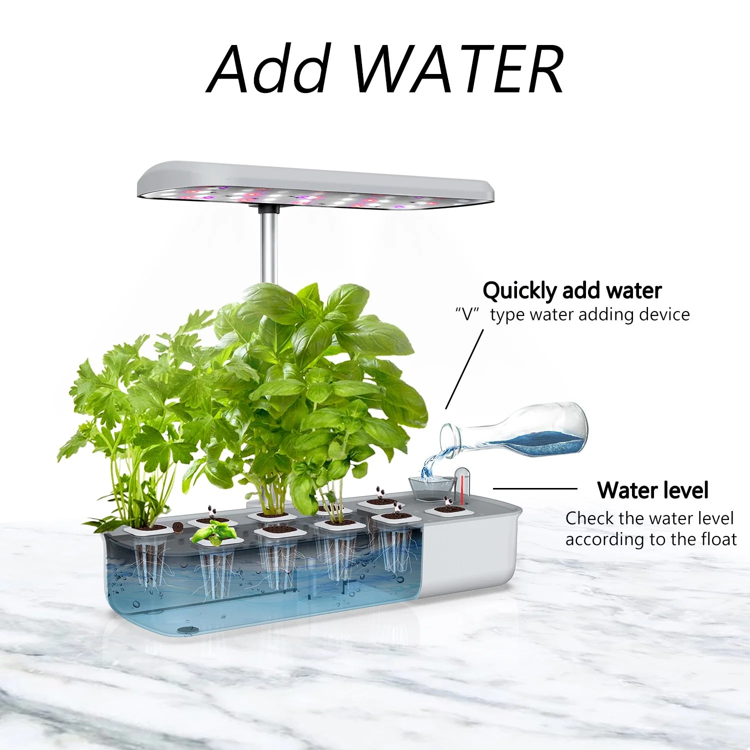 10 Pod Indoor Grow Herb Garden Kit Indoor Smart für Anlage