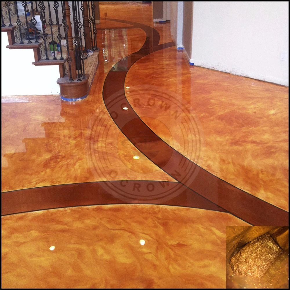Epoxy 3D Floor Coating, Metallic Resin Flooring Pigment