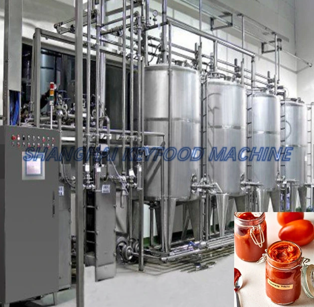 Tomato Ketchup Making Production Line Tomato Sauce Making Machine